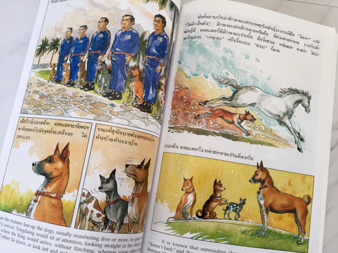 『トーンデーン物語』の漫画版に登場する、国軍と犬たち