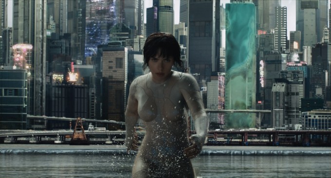 Scarlett Johansson plays The Major in Ghost in the Shell from Paramount Pictures and DreamWorks Pictures in theaters March 31, 2017.
