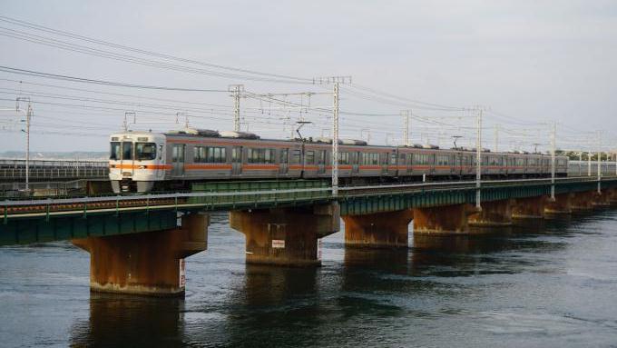 313系電車、東海道線・弁天島～新居町間