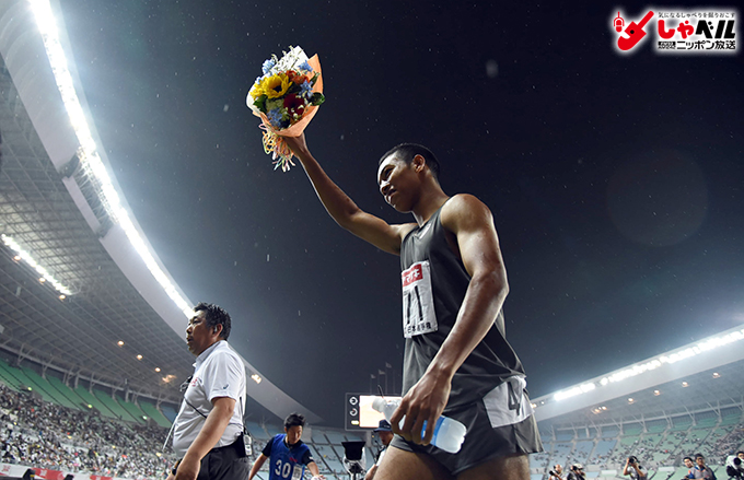サニブラウン・ハキーム,第101回日本陸上競技選手権大会,男子100メートル決勝,1位