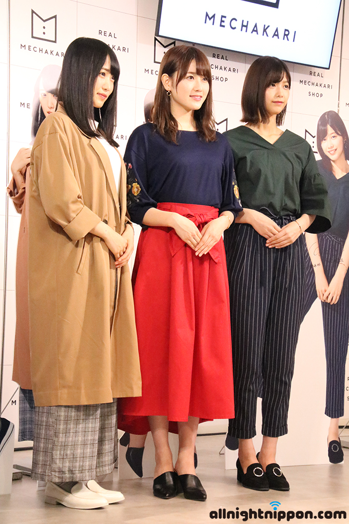 欅坂46メンバーが、流行りのカワイイ系ファッションで登場