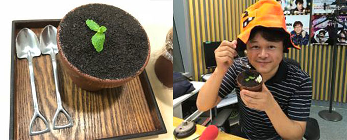 食べられるの ホンモノみたいな植木鉢スイーツ ニッポン放送 News Online