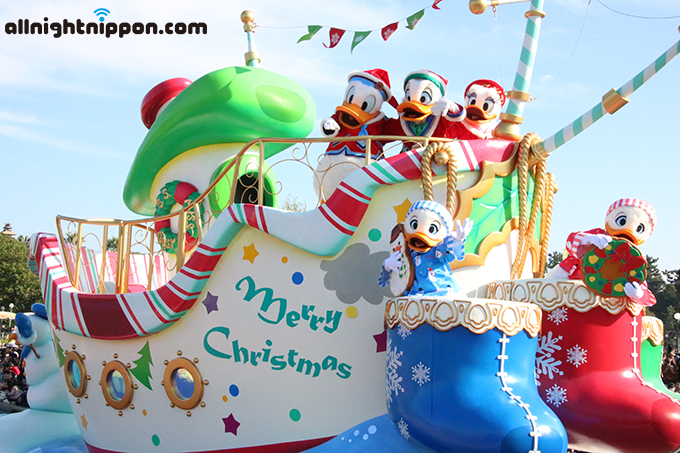 東京ディズニーランドで、クリスマスイベントがスタート！７つのストーリーで演出！