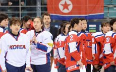 韓国と北朝鮮が合同入場～ゲームに勝った金正恩