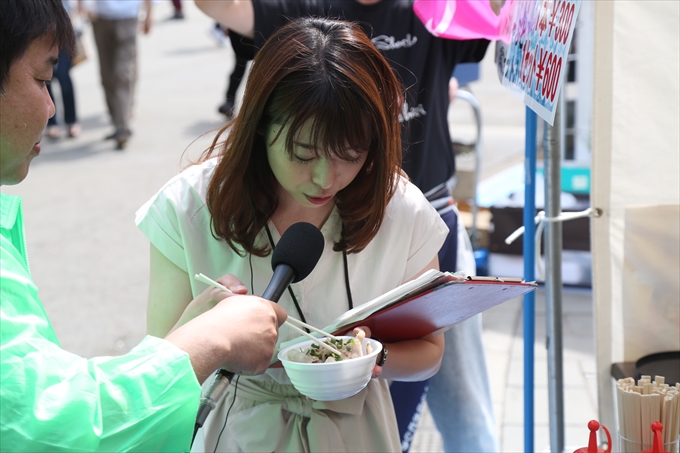 坂本梨紗アナが豚しゃぶの美味しさに感動【ラジオパーク情報】