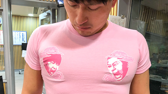 おすすめポイント オードリーの東京ドームTシャツ、ヘアバンド、ラスタ