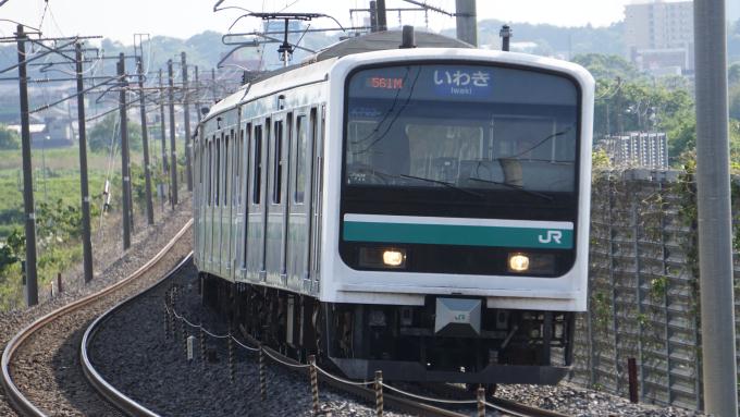 E501系 普通列車 いわき行 常磐線 水戸 勝田
