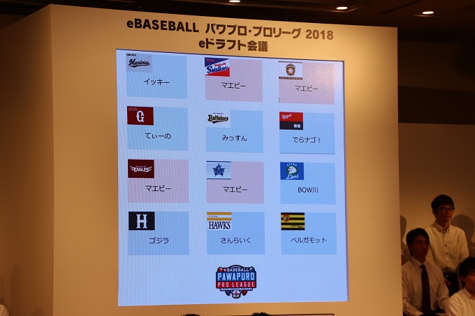 プロ野球12球団が指名！「eドラフト会議」でパワプロのプロプレイヤー各３名が球団入り！