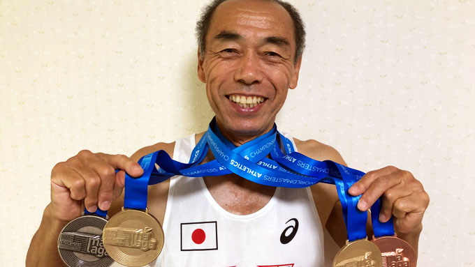 マスターズ陸上競技大会メダル 米寿まで走り続けたい！『世界マスターズ陸上』で金メダルに挑む