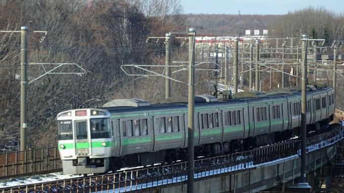 721系 電車 快速 エアポート 千歳線 上野幌 北広島 弁当 駅弁