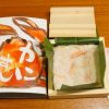 富山駅「かにすし」(750円)～源の高い志を感じる「高志の紅がに」を使った本格押寿し！