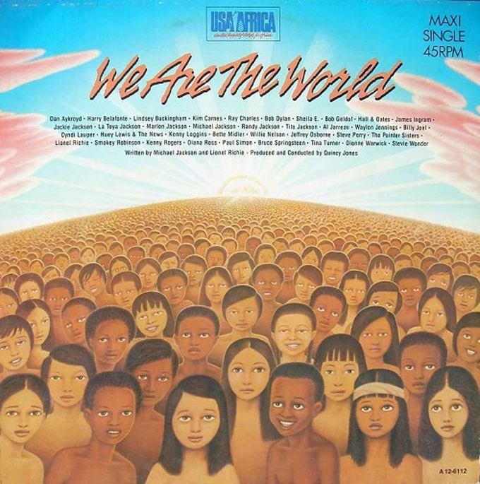 1985年1月28日、ポップ・ミュージック史における金字塔となるヒット曲「ウィ・アー・ザ・ワールド」が録音
