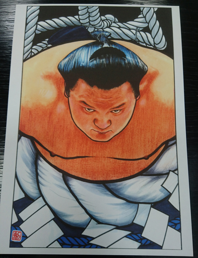 相撲漫画家・琴剣淳弥の描く“関取マグネット”が大人気