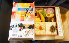 新潟駅「きらきら弁当」(1,080円)～景色と音を楽しみたい！ 485系電車「きらきらうえつ」の旅
