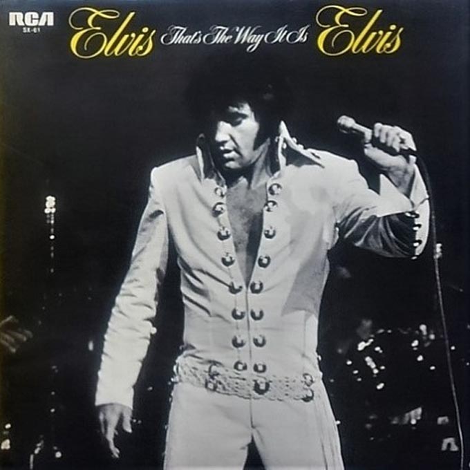 1971年3月29日、エルヴィス・プレスリーのアルバム『この胸のときめきを』がオリコン1位を記録