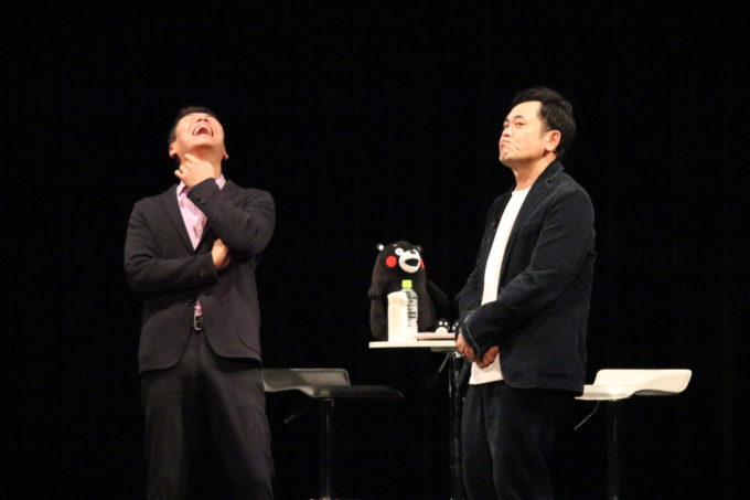 くりぃむしちゅー、地元熊本の復興支援でチャリティトークライブ第33回を開催！