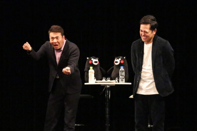 くりぃむしちゅー、地元熊本の復興支援でチャリティトークライブ第33回を開催！