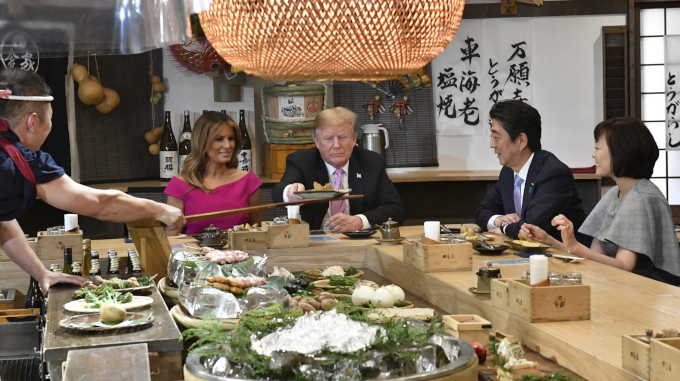 トランプ大統領が来店した 高級炉端焼き店 のパフォーマンスがすごい ニッポン放送 News Online