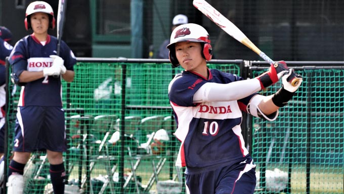 女子ソフト森山遥菜選手 初球からどんどん積極的に振りに行く ニッポン放送 News Online