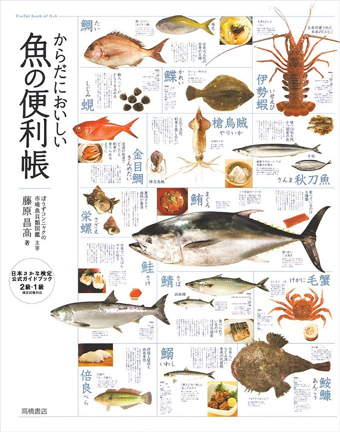 知らない情報が満載の本『からだにおいしい魚の便利帳』