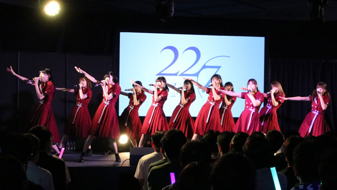 デジタル声優アイドル グループ 22 7 が 1年ぶり京都 凱旋 で魅せた ニッポン放送 News Online