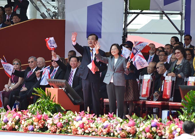 台湾・蔡英文総統～中国の一国二制度に拒絶姿勢