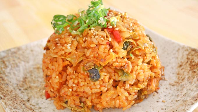 ヒシチャーハンのレシピ