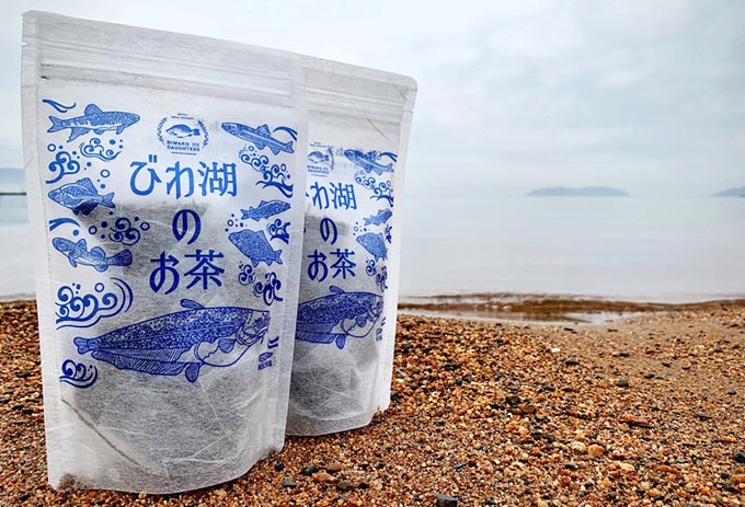 「琵琶湖をこの色に戻したい！」“青色のお茶”開発コンセプト