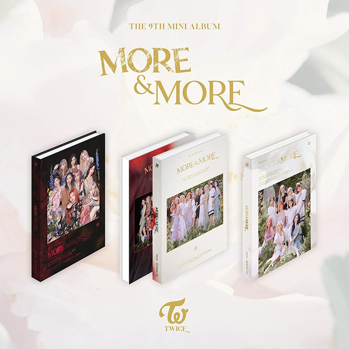 TWICEのNewアルバム『More ＆ More: 9th Mini Album』がチャート1位！