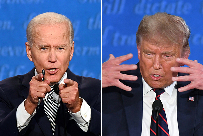 「派手なヒール」対「地味なベビーフェイス」となってしまった米大統領候補の討論会