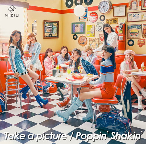 NiziU 2nd Single『Take a picture／Poppin’ Shakin’』初回生産限定B盤