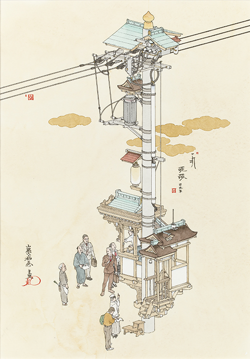 日本初の「電線絵画展」～なぜいま電線・電柱にスポットを当てたのか