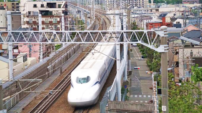 N700S新幹線電車「のぞみ」、山陽新幹線・新大阪～新神戸間