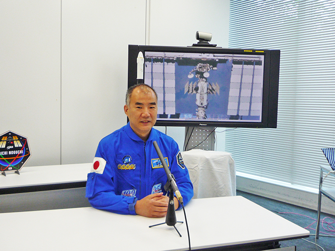 インタビューはJAXA東京事務所で行われた（7月12日撮影）