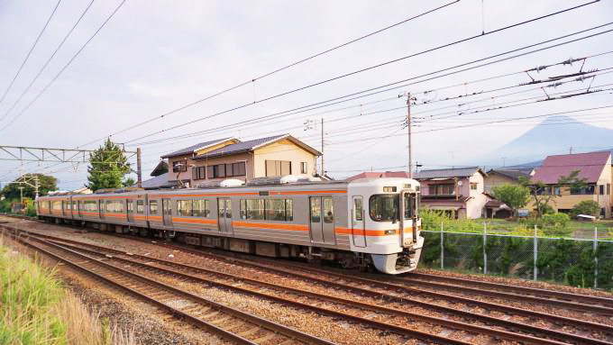 313系電車・普通列車、東海道本線・東田子の浦駅