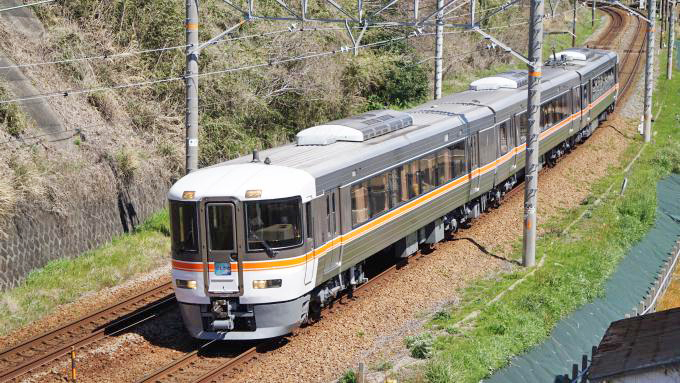 373系電車・特急「ふじかわ」、東海道本線・富士川～新蒲原間