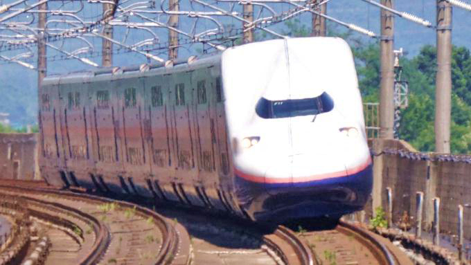 E4系新幹線電車「Maxたにがわ」、上越新幹線・上毛高原～高崎間