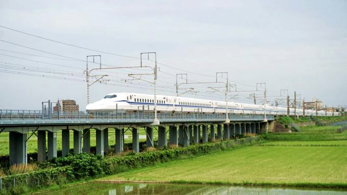 N700S新幹線電車「こだま」、東海道新幹線・三河安城～名古屋間