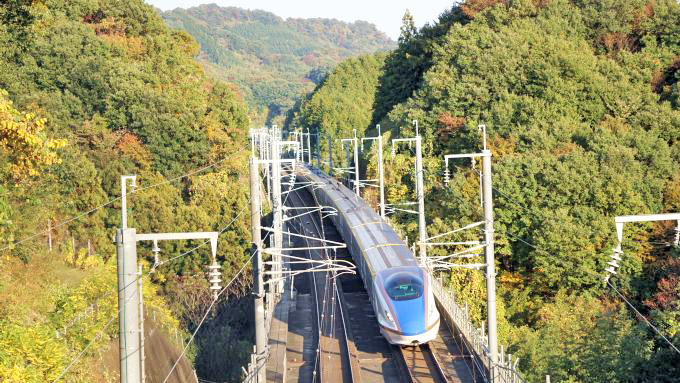 E7系新幹線電車「あさま」、北陸新幹線・高崎～安中榛名間