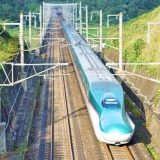 E5系新幹線電車「はやぶさ」　東北新幹線・仙台～白石蔵王間