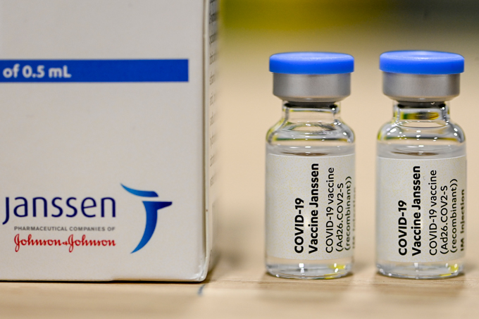 ジョンソン・エンド・ジョンソン（Ｊ＆Ｊ）の新型コロナウイルスワクチン　Belga/時事通信フォト　写真提供：時事通信社