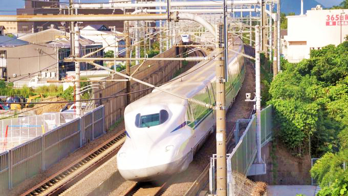 N700S新幹線電車「こだま」、東海道新幹線・米原～京都間