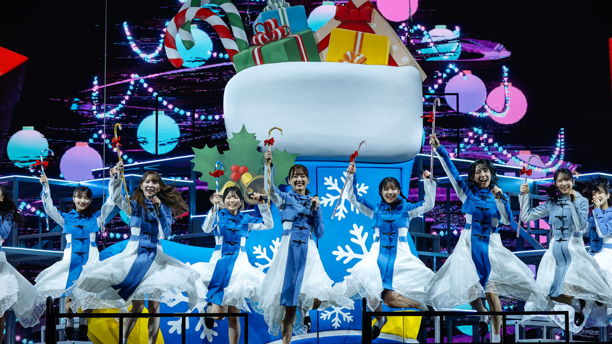 日向坂46 恒例のクリスマスライブ「ひなくり2021」を開催！ 念願