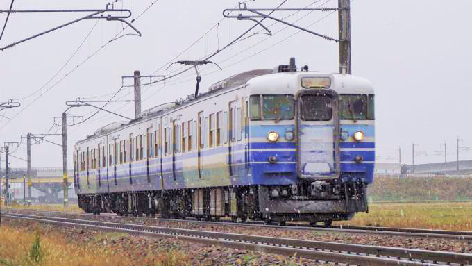 115系電車・快速列車、信越本線・北長岡～押切間