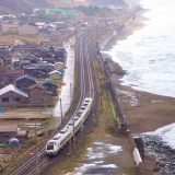 E653系電車・特急「しらゆき」、信越本線・米山～笠島間