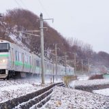 733系電車・普通列車、函館本線・朝里～銭函間