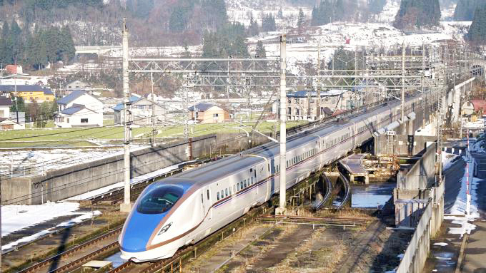 E7系新幹線電車「とき」、上越新幹線・長岡～浦佐間