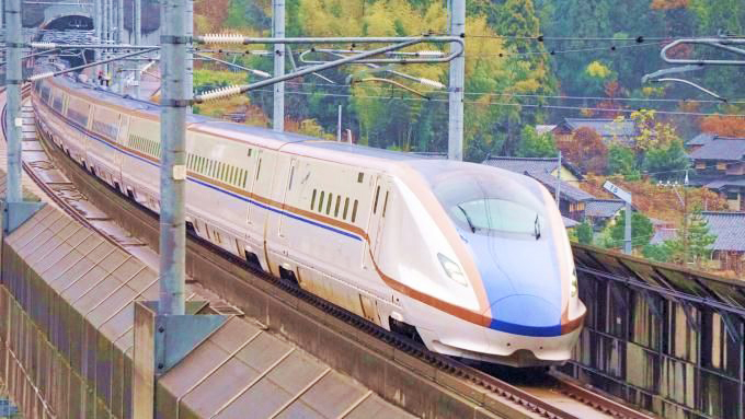 W7系新幹線電車「はくたか」、北陸新幹線・新高岡～金沢間