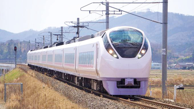 E657系電車・特急「ひたち」、常磐線・山下～浜吉田間