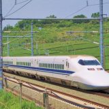 700系新幹線電車「のぞみ」、東海道新幹線・掛川～静岡間（2018年撮影）